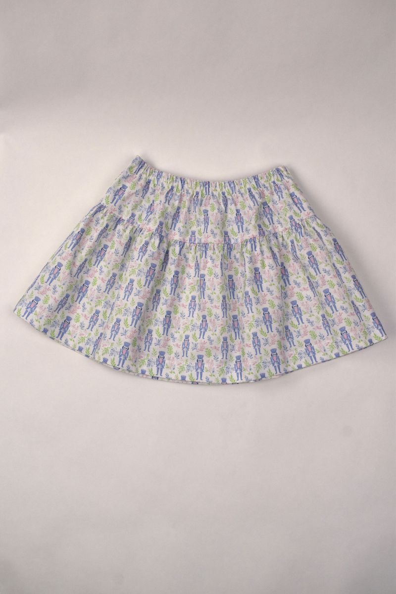 Nutcracker Print Skirt