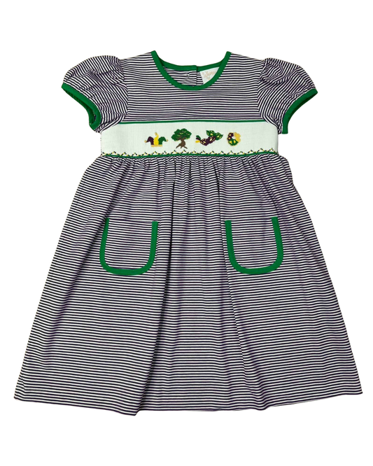 Mardi Gras Smock Dress