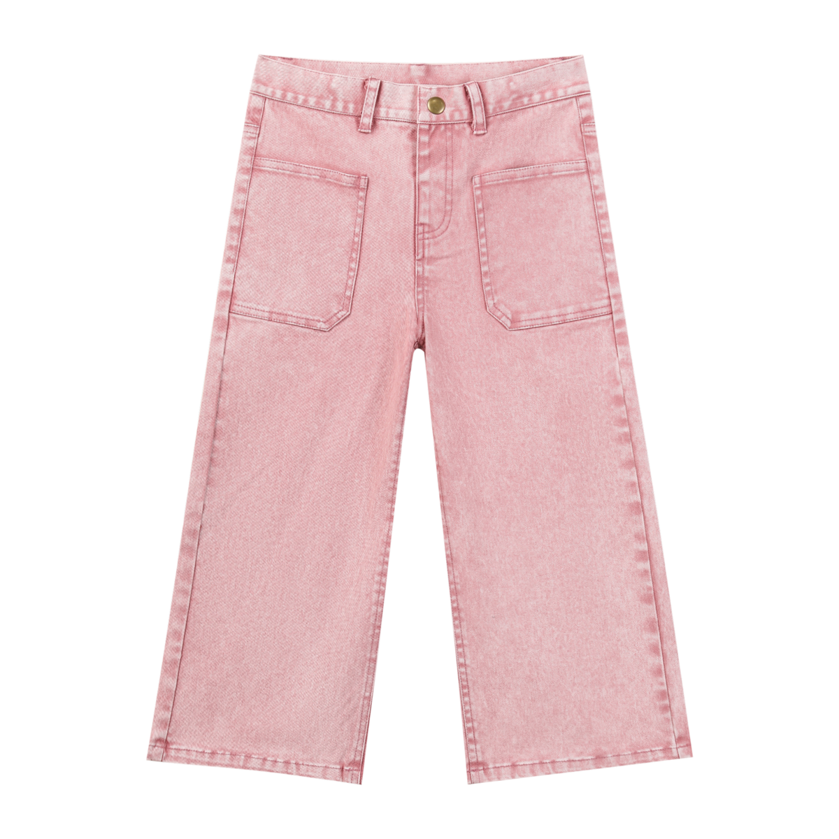 Dahlia Wide Leg Rose Jeans-1891