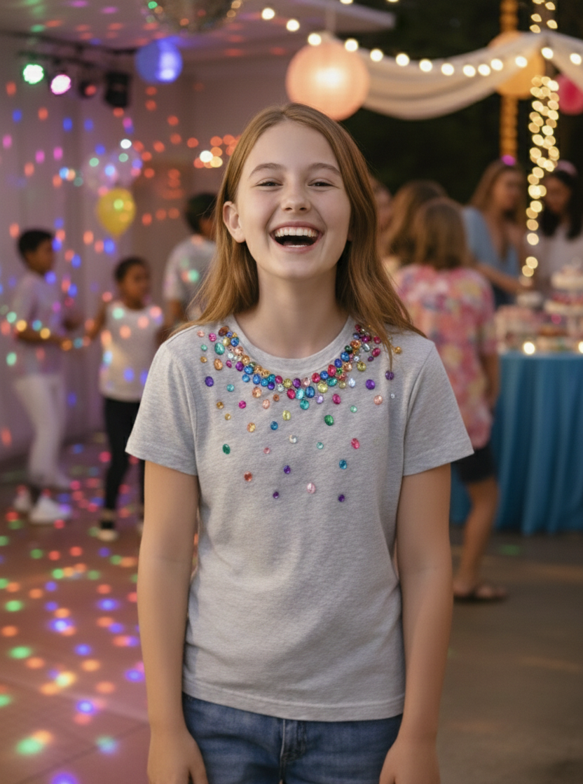 Jewel Embellishment Tee