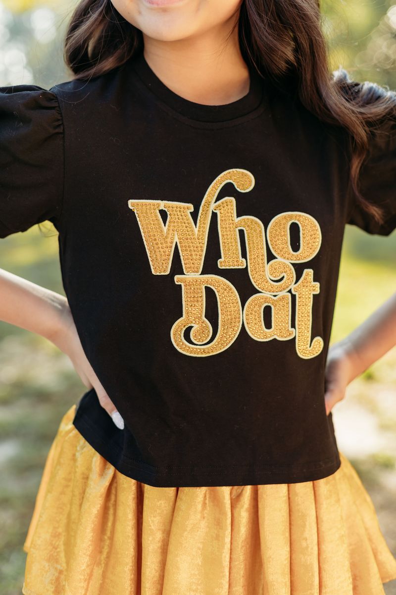 Who Dat Stone Tee