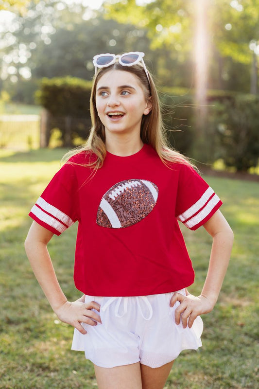 Sequins Football Tee