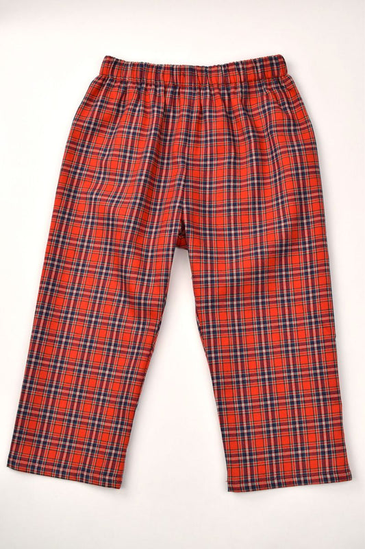 Red Plaid Pant-79427