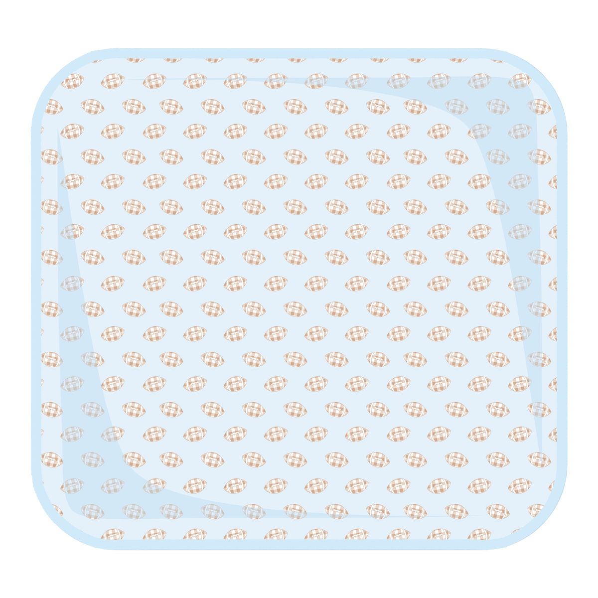 Tiny Tailgater Swaddle Blanket