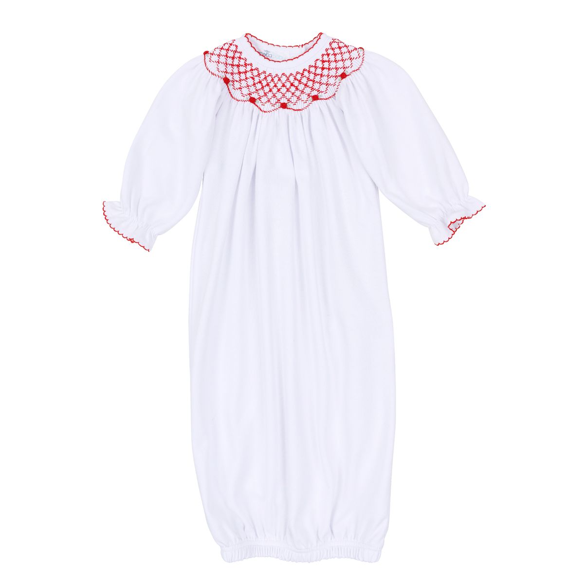 Millie White/Red Bishop Gown