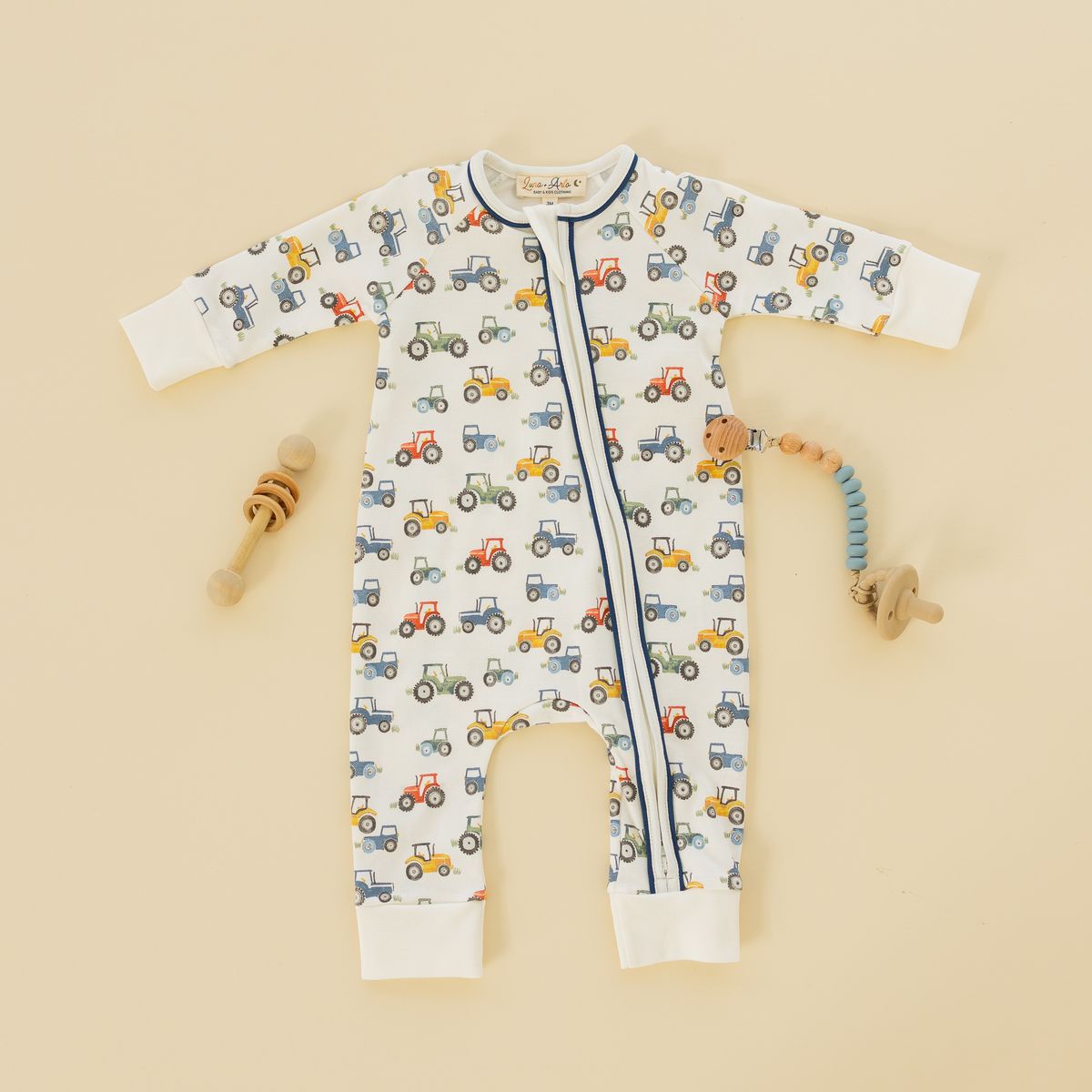 Harvest Haulers Zip Playsuit