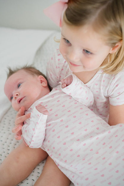 Little Brother/Sister NB Gown
