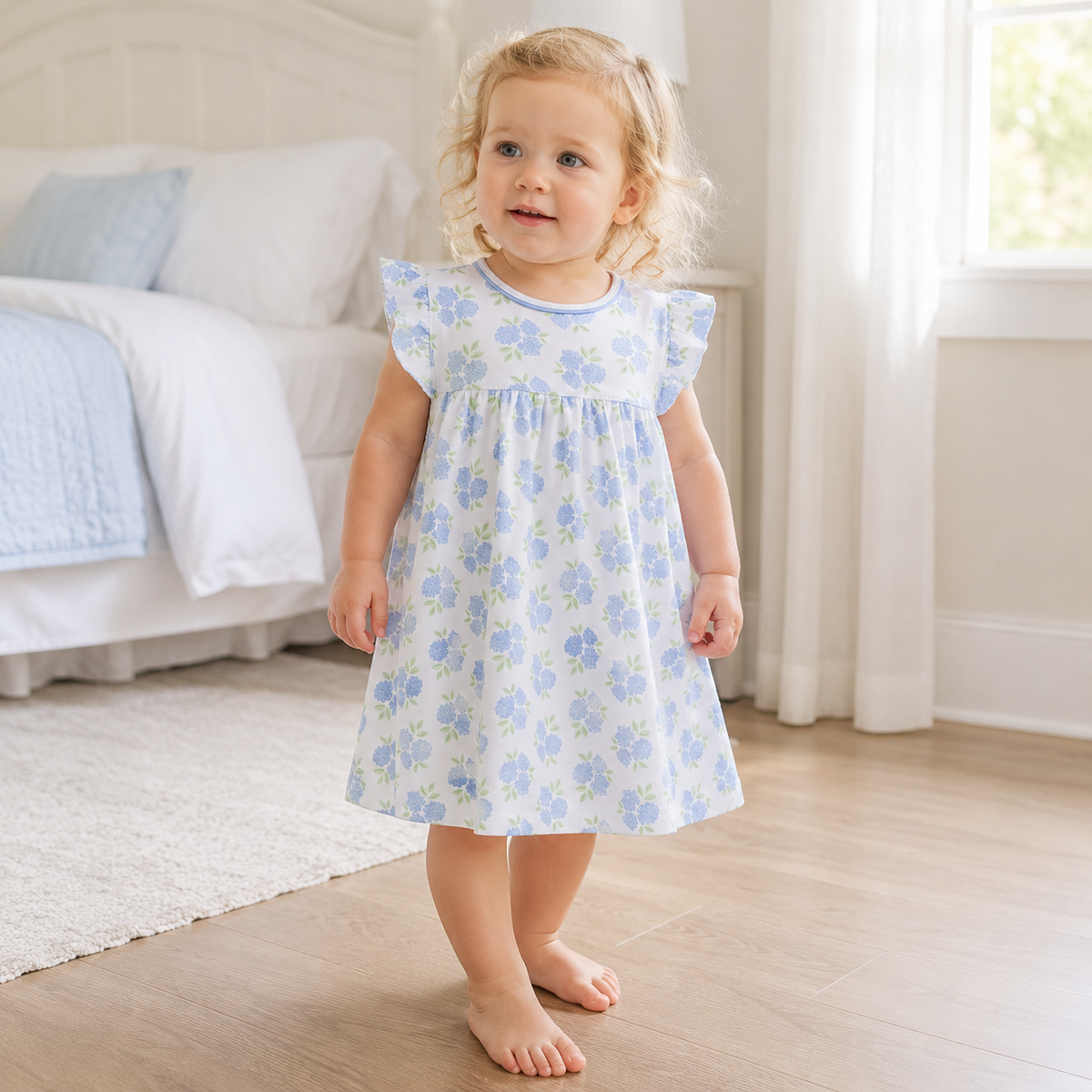 Dreamy Hydrangeas Dress
