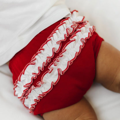 Millie Ruffle Diaper Cover Set-586