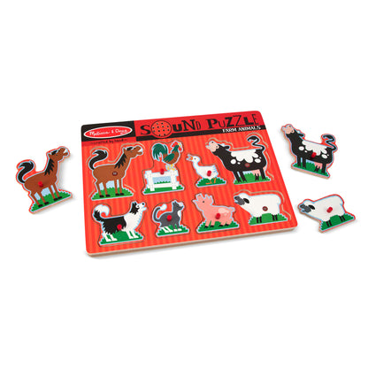 Farm Animal Sound Puzzle - 726
