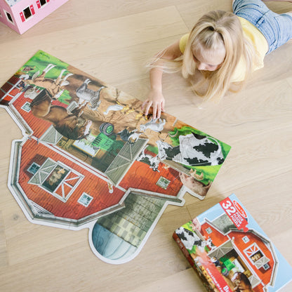 Busy Barn Floor Puzzle - 2923