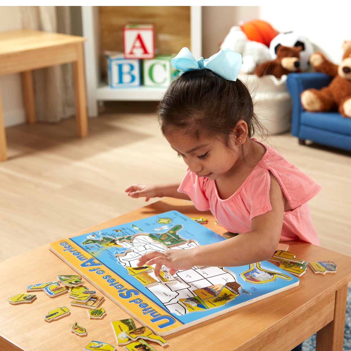 U.S.A. Map Puzzle - 3797