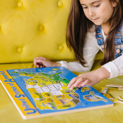 U.S.A. Map Puzzle - 3797