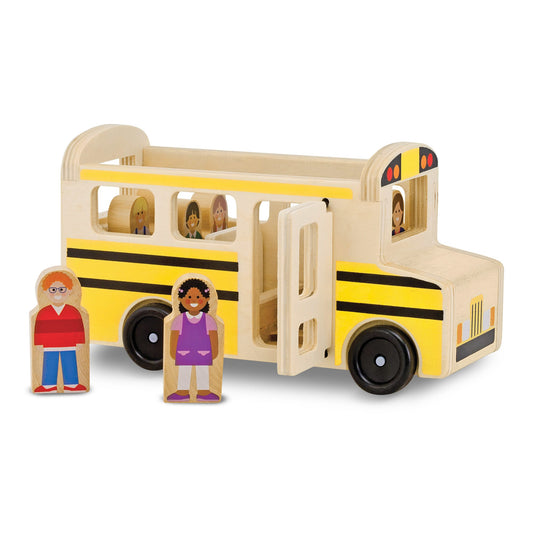 Wooden Classic School Bus