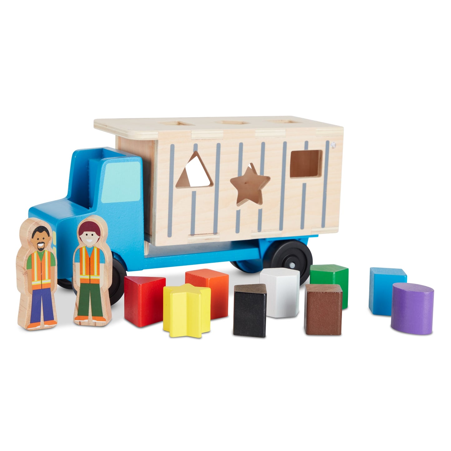 Shape-Sorting Dump Truck