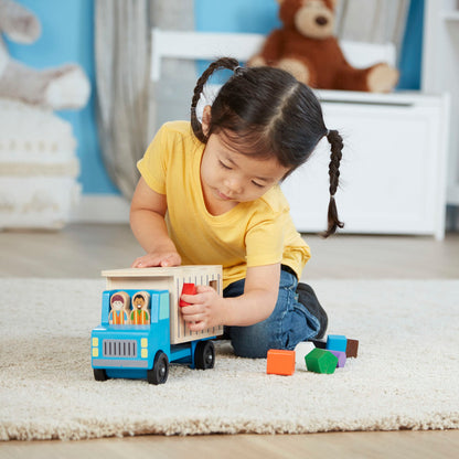 Shape-Sorting Dump Truck