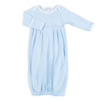 Mini Stripes Gathered Gown