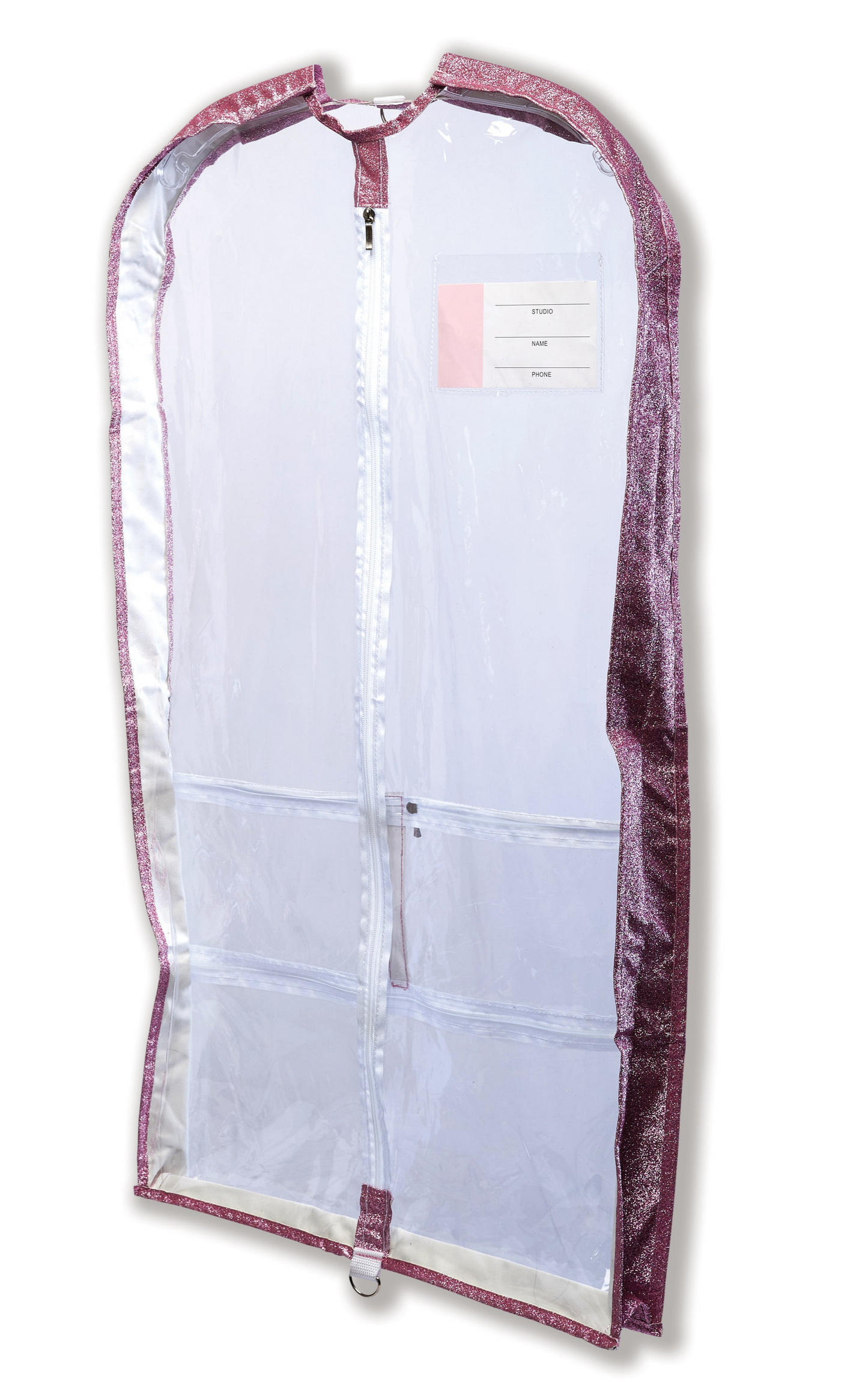 Sparkly Pink Garment Bag - B22514