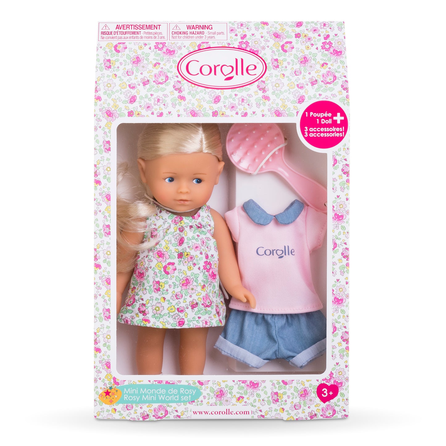 Mini Corolline Rosy Gift Set