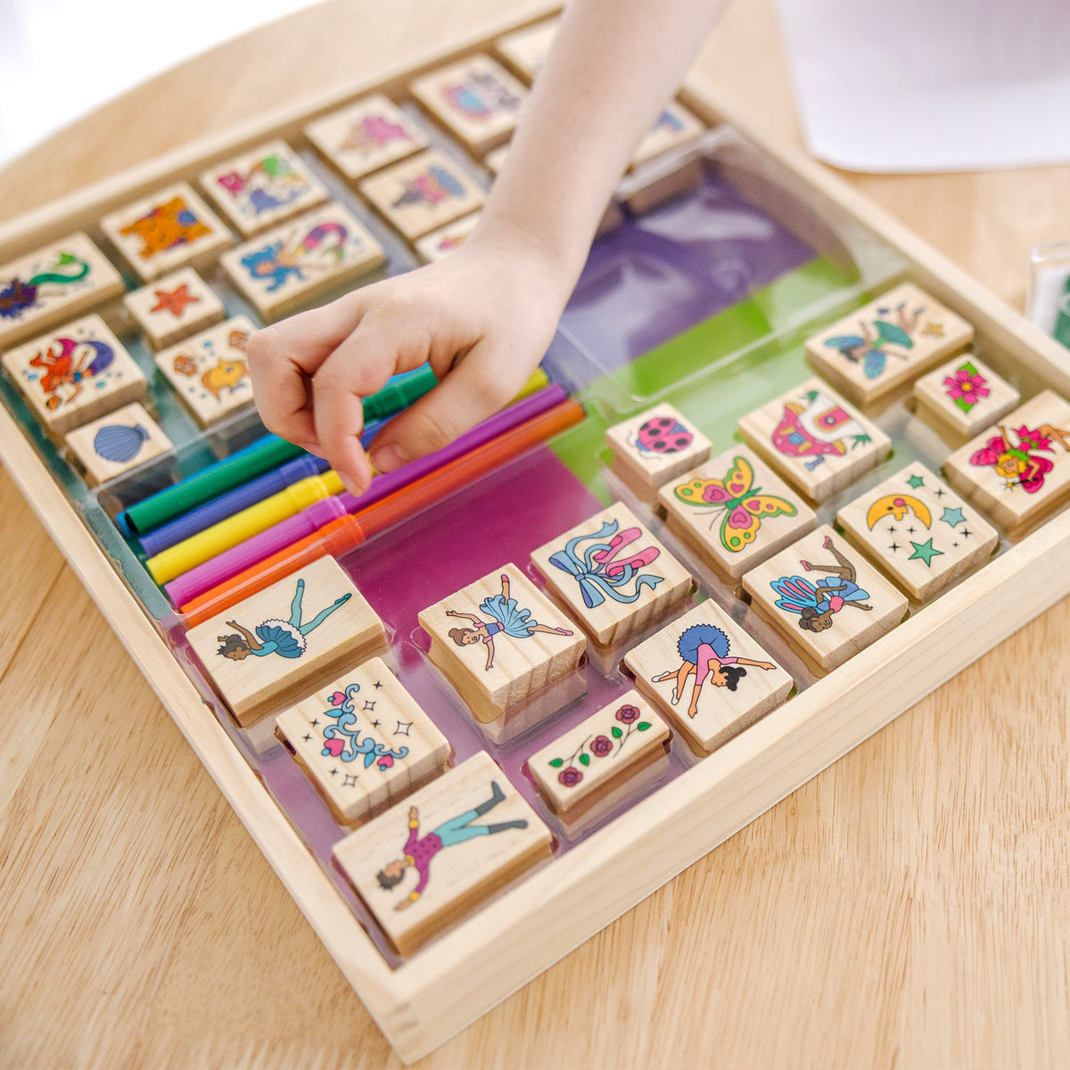 Deluxe Wooden Stamp Set: Fairy Tale