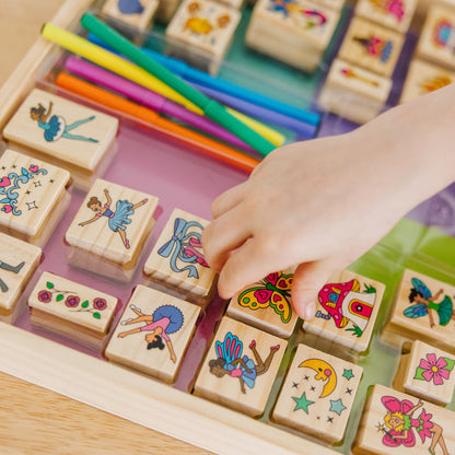 Deluxe Wooden Stamp Set: Fairy Tale