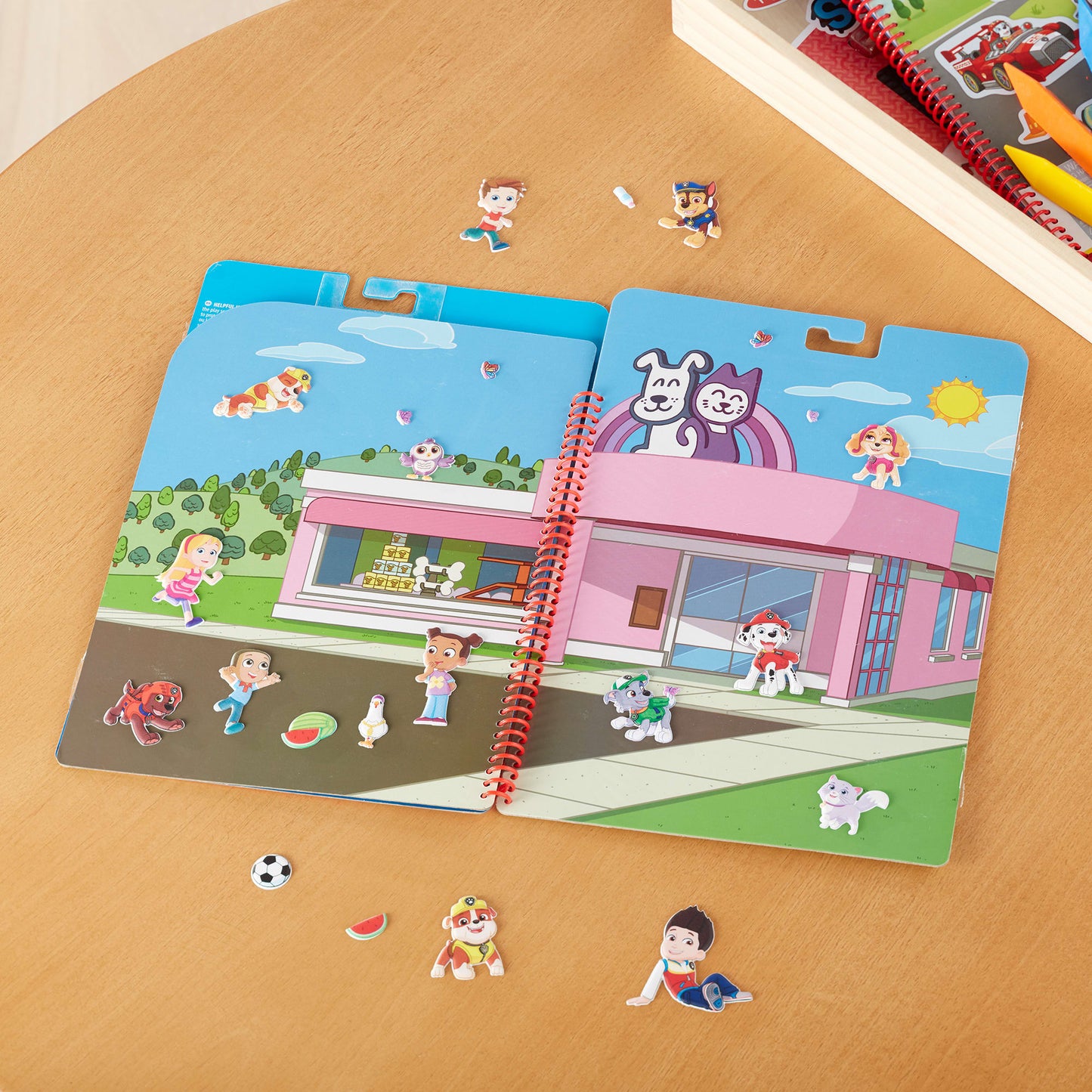 PAW Patrol Puffy Stickers - Adventure Bay