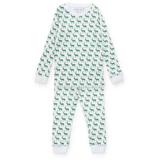 Grayson PJ Set - Woodland Deer