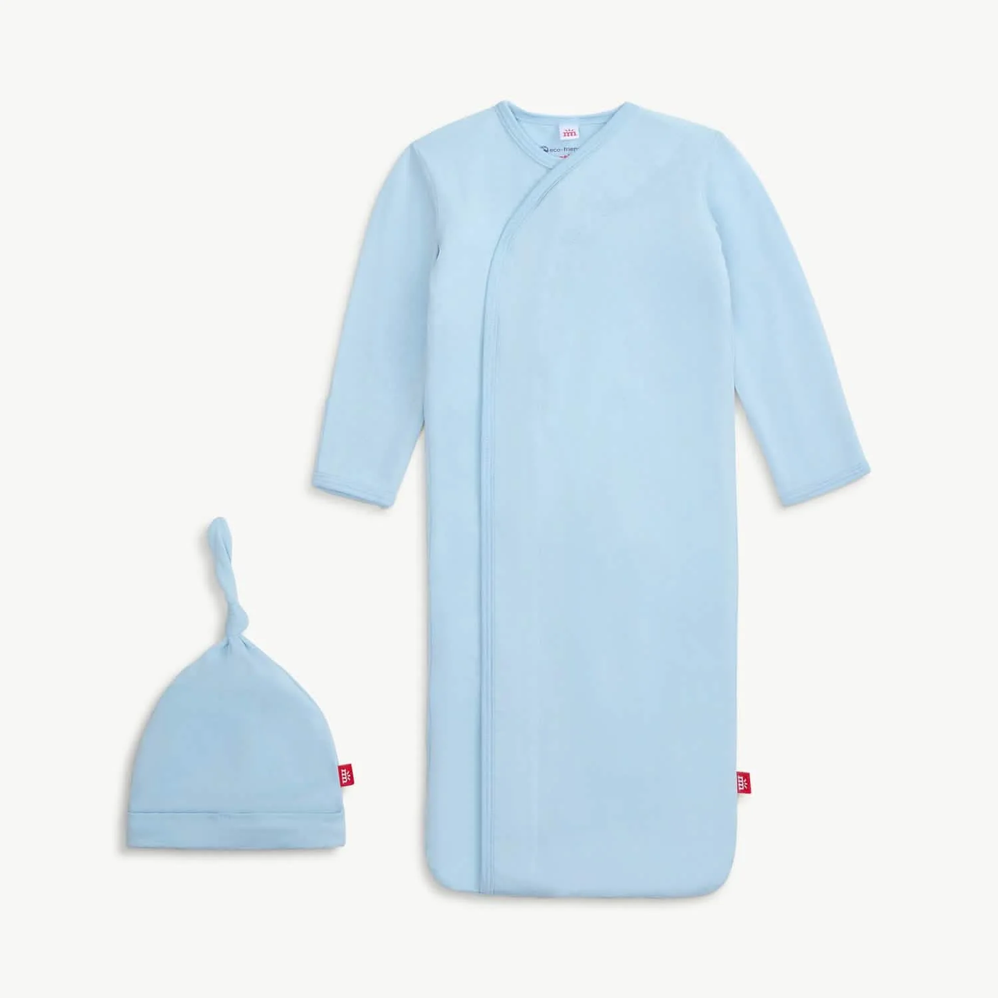 Baby Blue Modal Gown & Hat