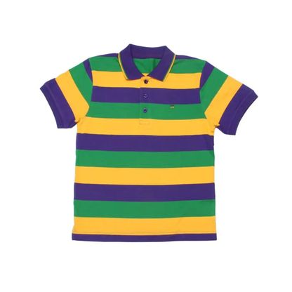 Rugby S/S Tee - Mardi Gras