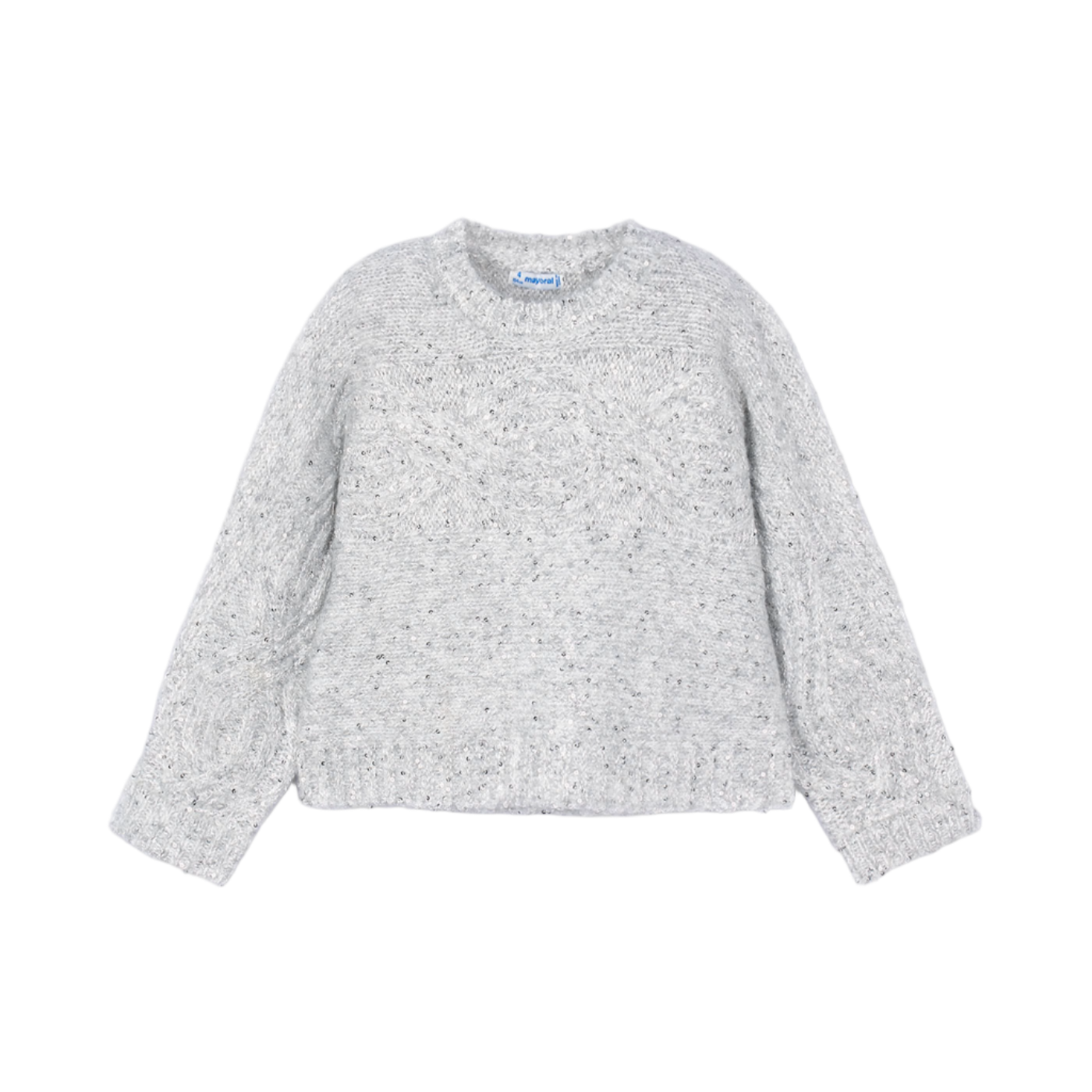 Sequins Sweater - Silver