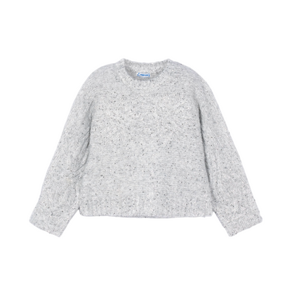 Sequins Sweater - Silver