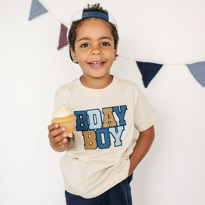 Birthday Boy Patch S/S T-Shirt