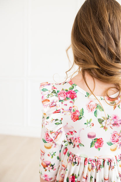 Macarons & Tea Twirl Dress