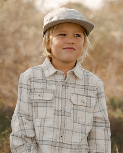 Collared LS Shirt - Rustic Plaid