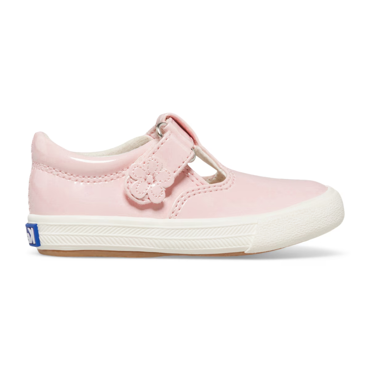 Daphne T Strap - Blush Patent