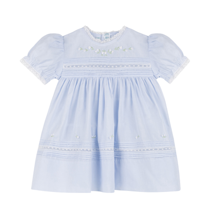 Floral Bullions & Lace Dress