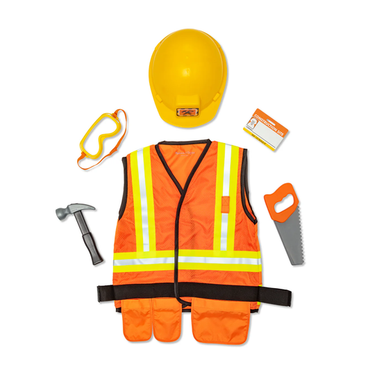 Construction Worker Costume Set