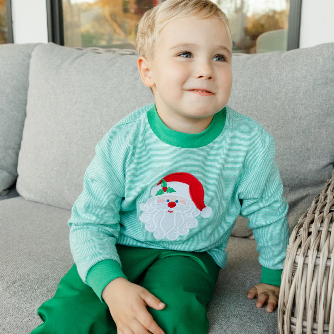 Boys Pant Set - Santa