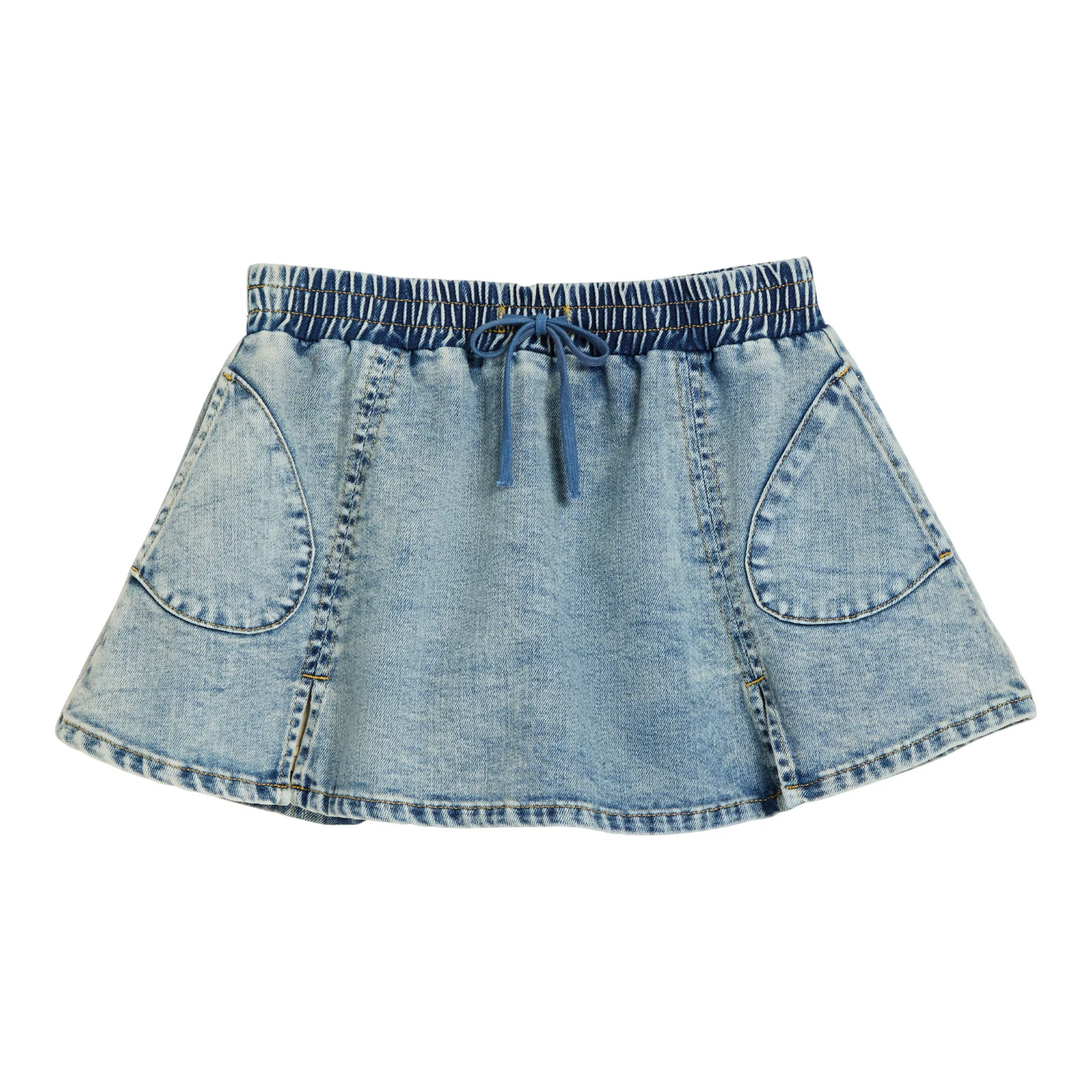 Skater Skort - Indigo