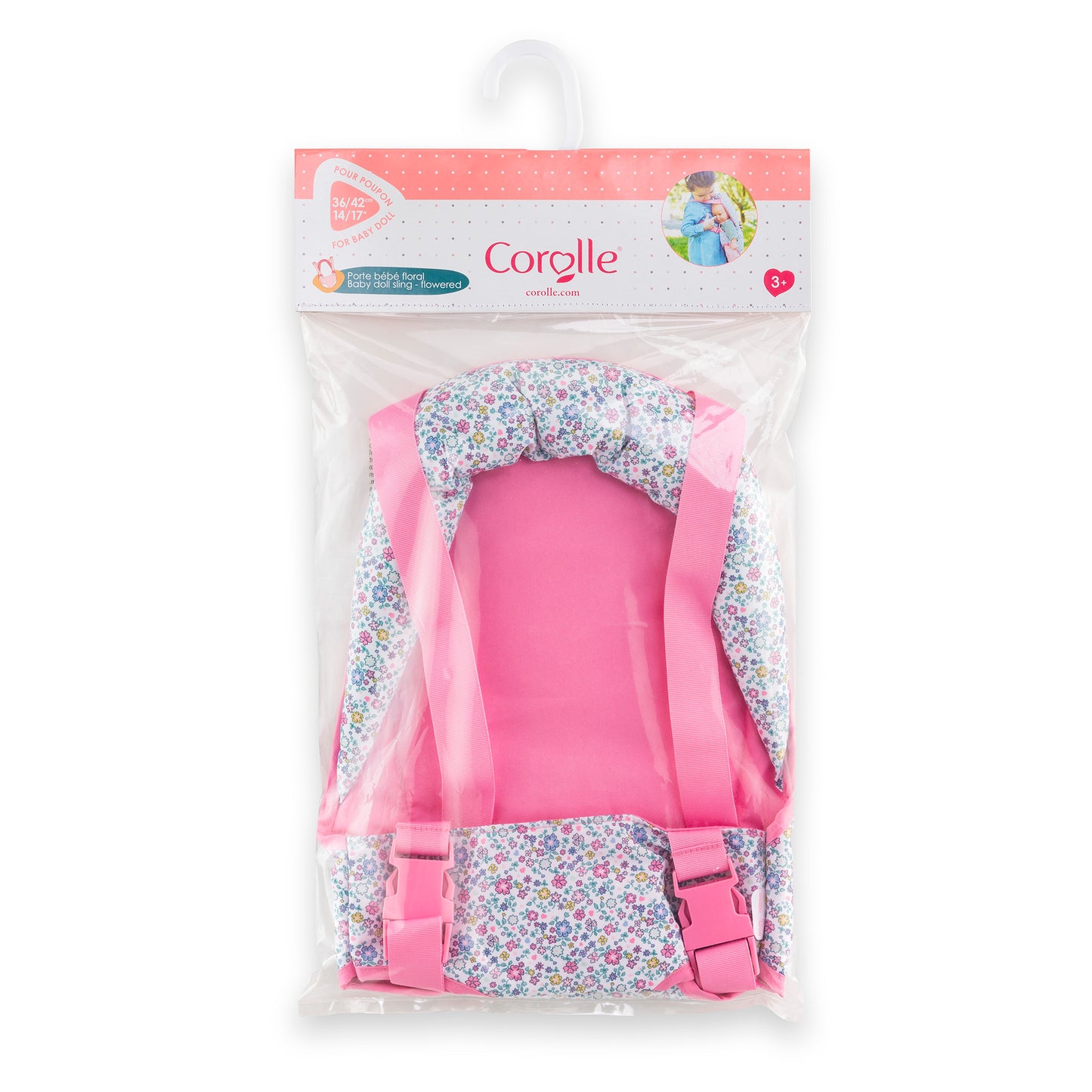 Floral Sling for 14"-17" Baby Doll