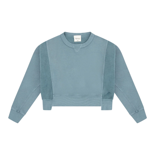 Fleece Crewneck - Blue Moon