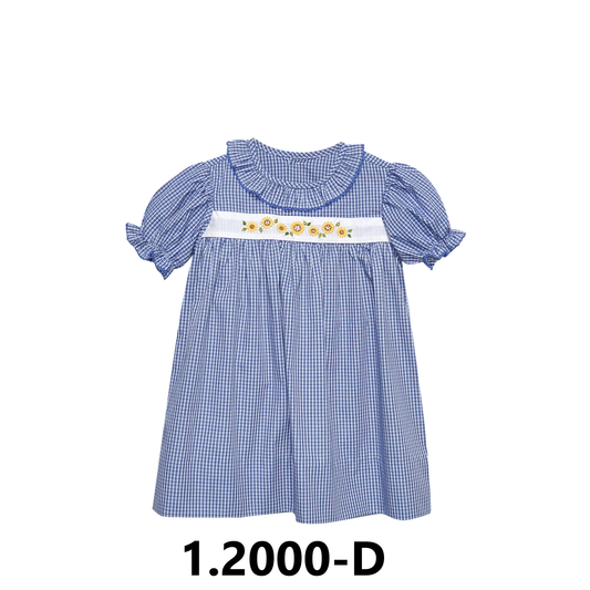 Royal Blue Bryn Dress - Sunflower