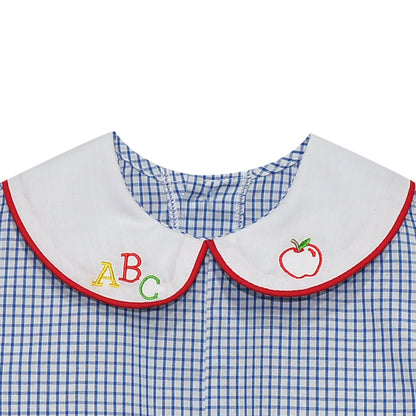 Royal Blue William Romper - ABC