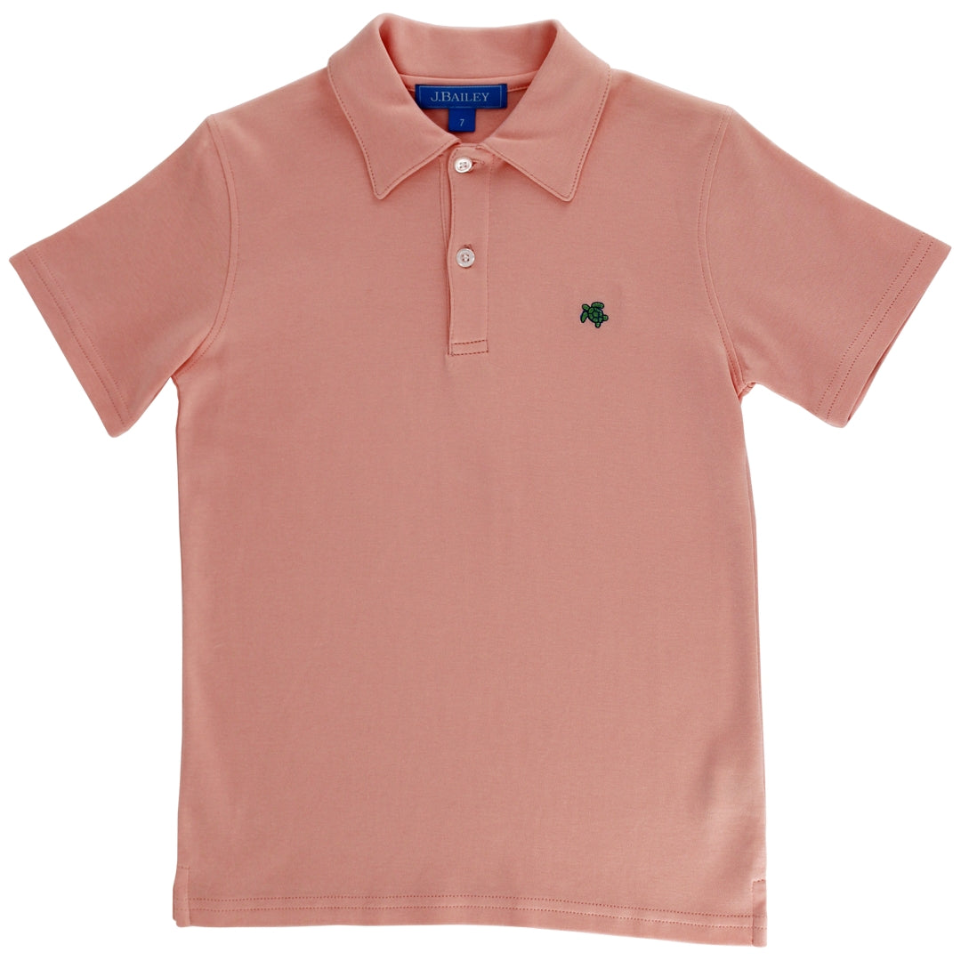 Henry S/S Polo - Cantaloupe