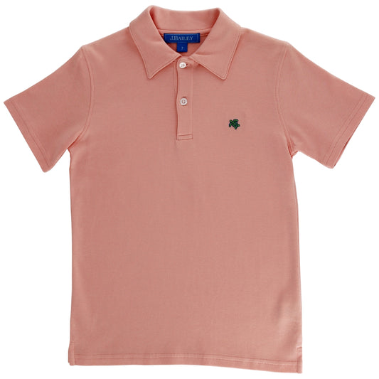 Henry S/S Polo - Cantaloupe