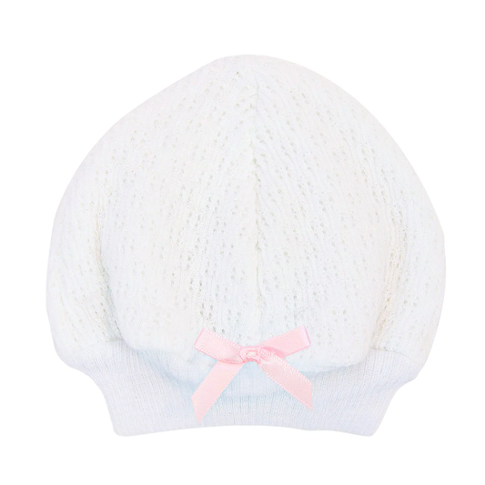 Paty Knit Beanie W/ Bow