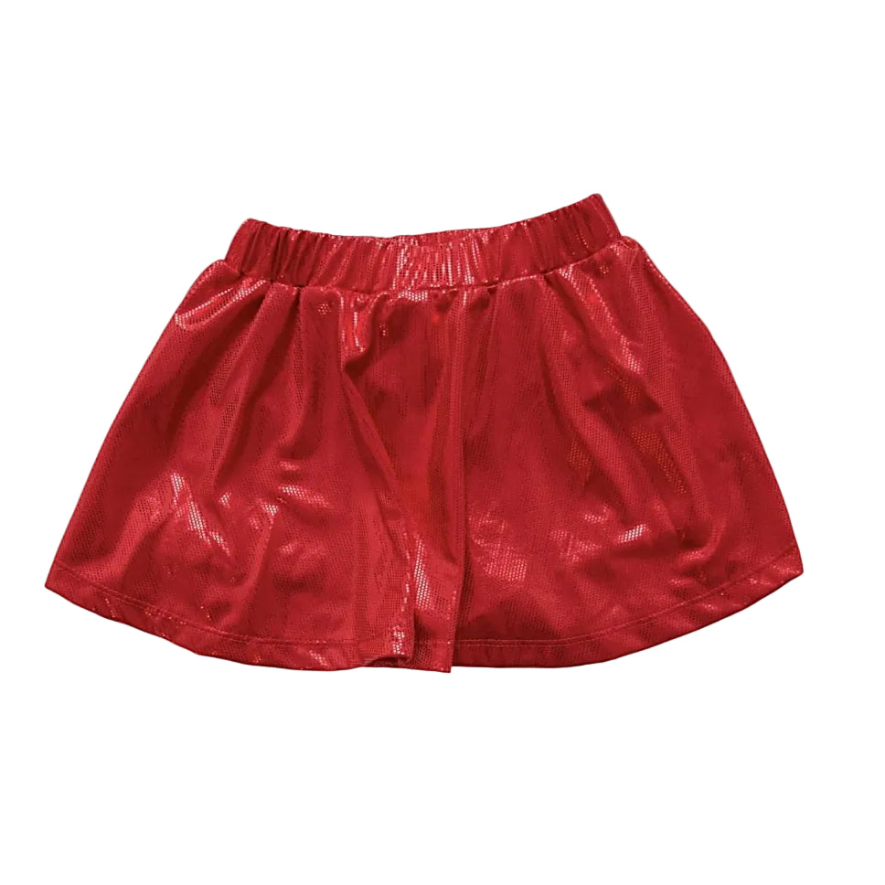 Blakely Skort - Red Sparkle