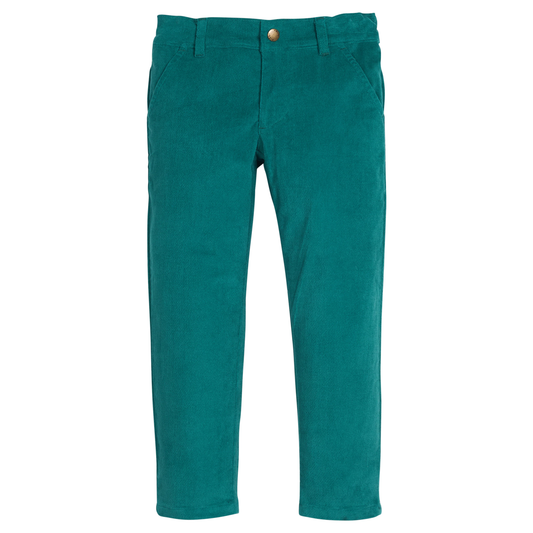Twiggy Pants - Peacock Velvet