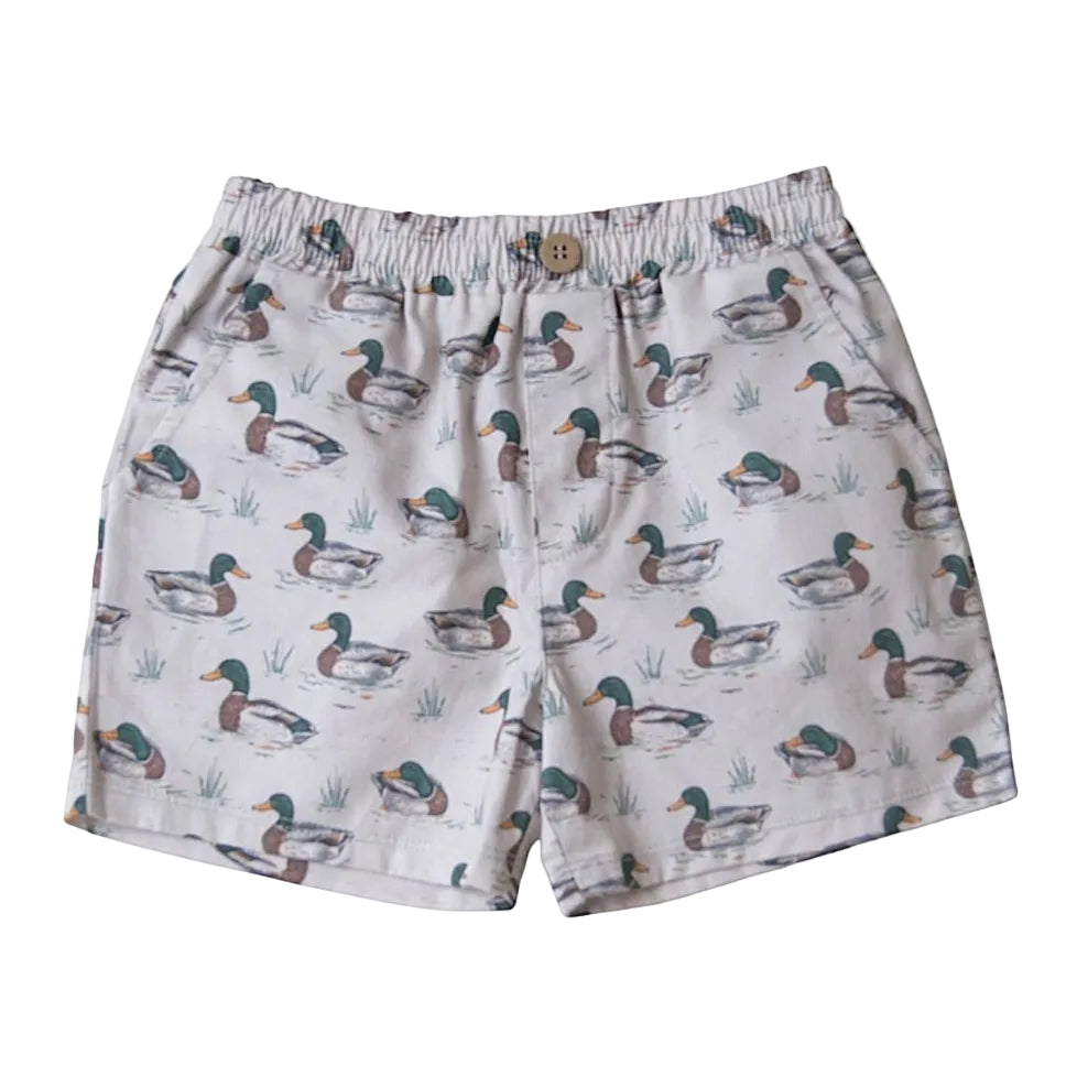 Maddox Shorts - Mallard Ducks