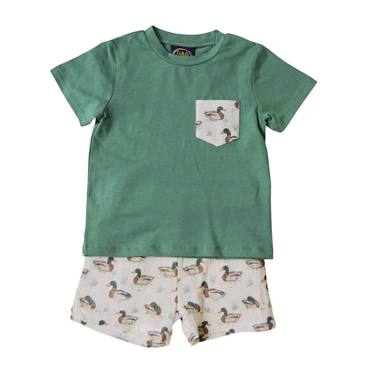 Mallard Duck Short Set